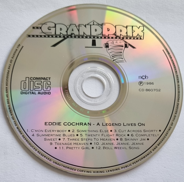 Eddie Cochran - A Legend Lives On | GrandPrix (CD 860702) - 4