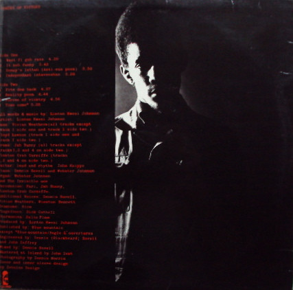 Linton Kwesi Johnson - Forces Of Victory | Island Records (ILPS 9566) - 2 Linton Kwesi Johnson - Forces Of Victory | Island Records (ILPS 9566) - 2