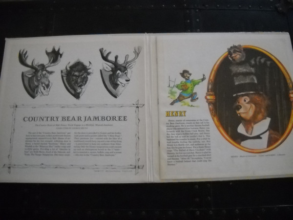 The Country Bears , Conducted By George Bruns - Original Soundtrack from Walt Disney World's Country Bear Jamboree | Disneyland (3994) - 3