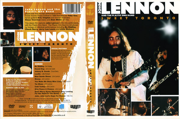 John Lennon And The Plastic Ono Band - Sweet Toronto | Gravity Limited (DVDSV3003D) - 3 John Lennon And The Plastic Ono Band - Sweet Toronto | Gravity Limited (DVDSV3003D) - 3
