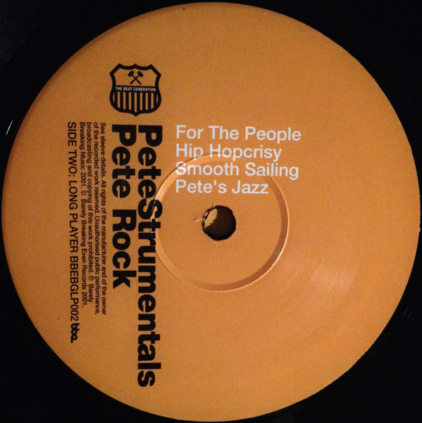 Pete Rock - PeteStrumentals | BBE (BBEBGLP002) - 4