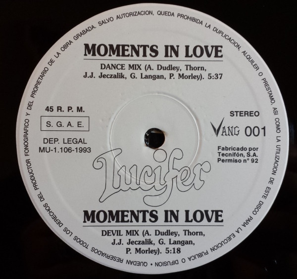 Lucifer - Moments In Love | Vanguardia Discos (VANG 001) - 4 Lucifer - Moments In Love | Vanguardia Discos (VANG 001) - 4