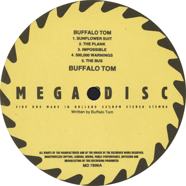 Buffalo Tom - Buffalo Tom | Megadisc (MD 7896) - 3