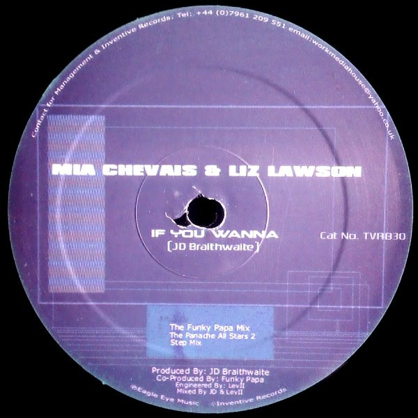 Mia Chevais & Liz Lawson - If You Wanna | Inventive Records (TVRB30) - 2 Mia Chevais & Liz Lawson - If You Wanna | Inventive Records (TVRB30) - 2