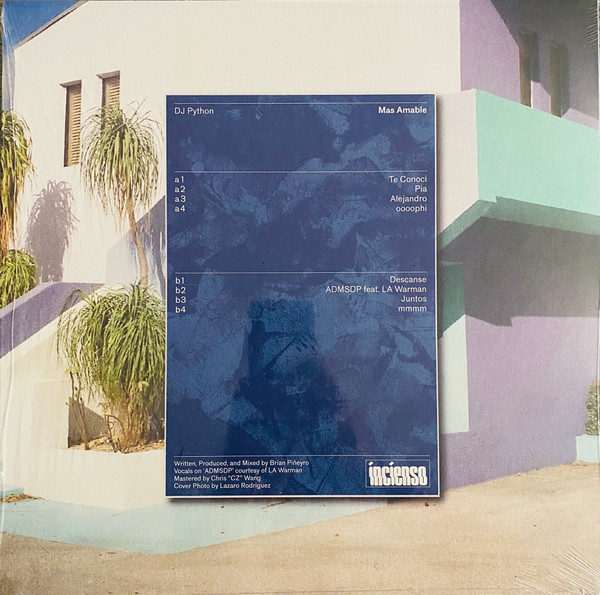 DJ Python - Mas Amable | Incienso (INC-008) - 2