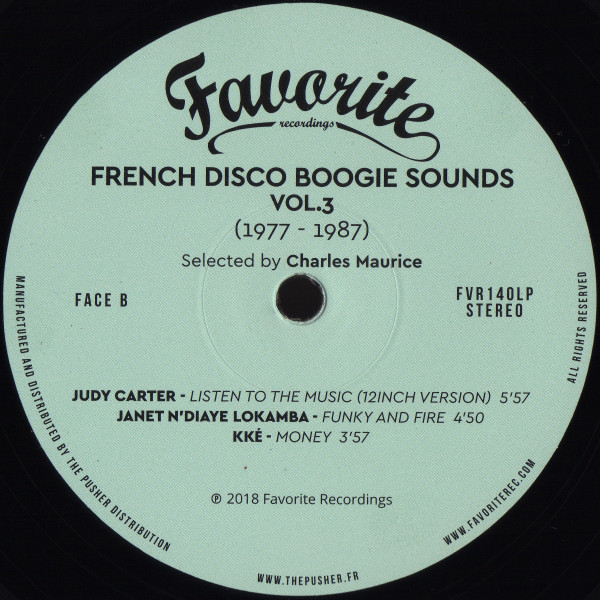 Various - French Disco Boogie Sounds Vol. 3 (1977-1987) | Favorite Recordings (FVR140LP) - 4 Various - French Disco Boogie Sounds Vol. 3 (1977-1987) | Favorite Recordings (FVR140LP) - 4