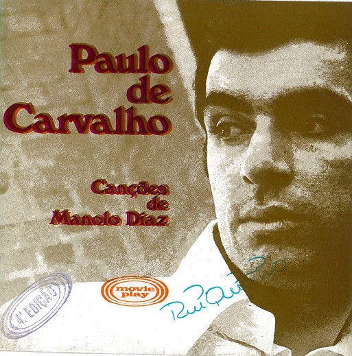 Paulo De Carvalho - Canções De Manolo Diaz | Movieplay (SP 20008)