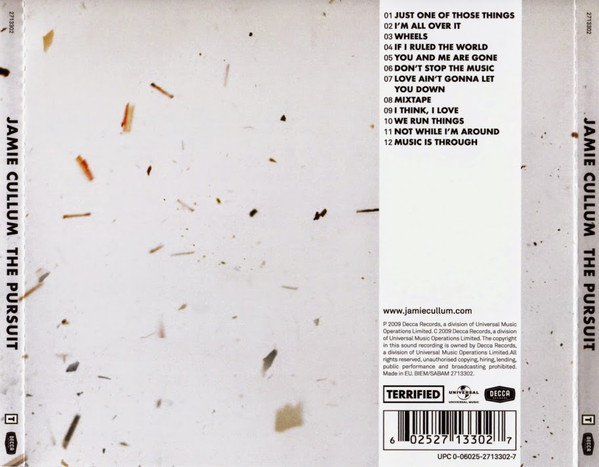 Jamie Cullum - The Pursuit | Terrified (2713302) - 2