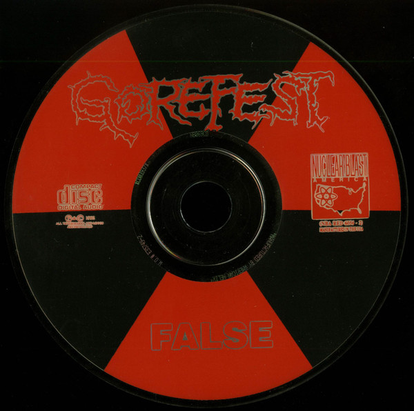 Gorefest - False CD | Nuclear Blast America (NBA RED 6056-2) - 4