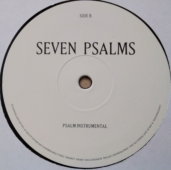 Nick Cave - Seven Psalms | Cave Things (CAVETHINGS008) - 2 Nick Cave - Seven Psalms | Cave Things (CAVETHINGS008) - 2