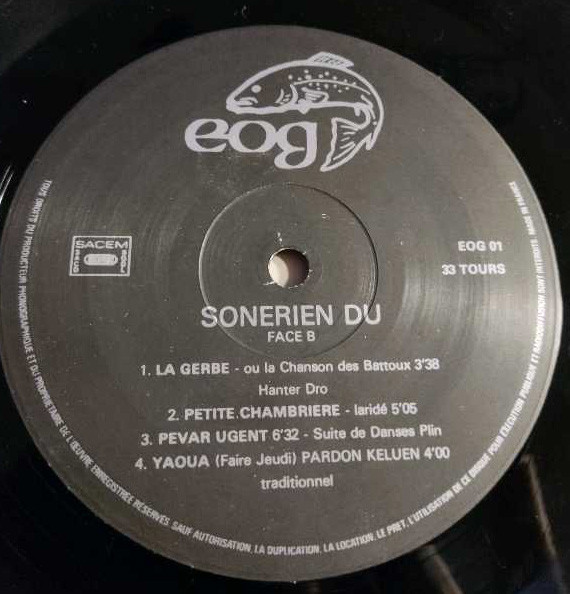 Sonerien Du - Feunteun An Aod | Disque EOG (EOG-01) - 4