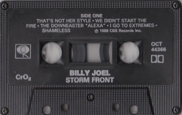 Billy Joel - Storm Front | Columbia (OCT 44366) - 3 Billy Joel - Storm Front | Columbia (OCT 44366) - 3