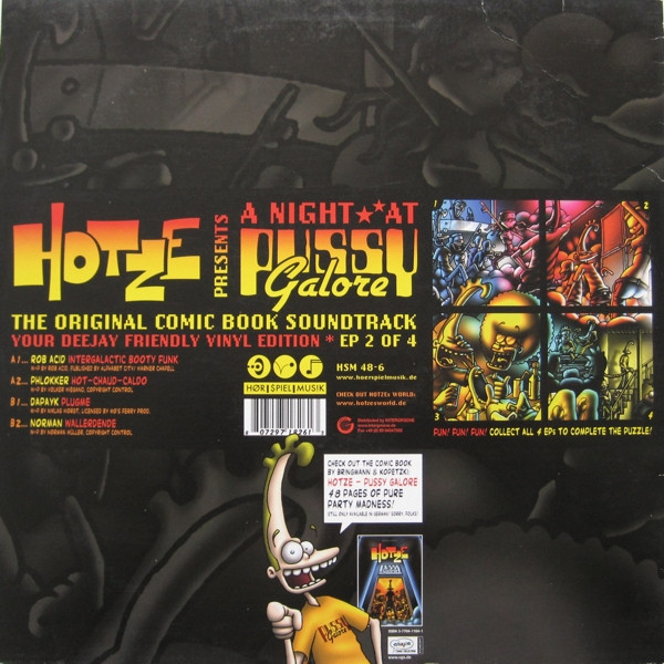 Various - Hotze Presents A Night At Pussy Galore: The Original Comic Book Soundtrack EP 2 Of 4 | Hörspielmusik (HSM 48-6) - 2 Various - Hotze Presents A Night At Pussy Galore: The Original Comic Book Soundtrack EP 2 Of 4 | Hörspielmusik (HSM 48-6) - 2
