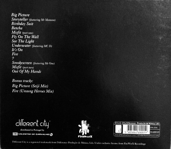 Izzi Dunn - The Big Picture | Different City (DC60001CD)