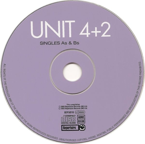 Unit Four Plus Two - Singles As & Bs CD DIGI PAK | Repertoire Records (REP 5016) - 3 Unit Four Plus Two - Singles As & Bs CD DIGI PAK | Repertoire Records (REP 5016) - 3