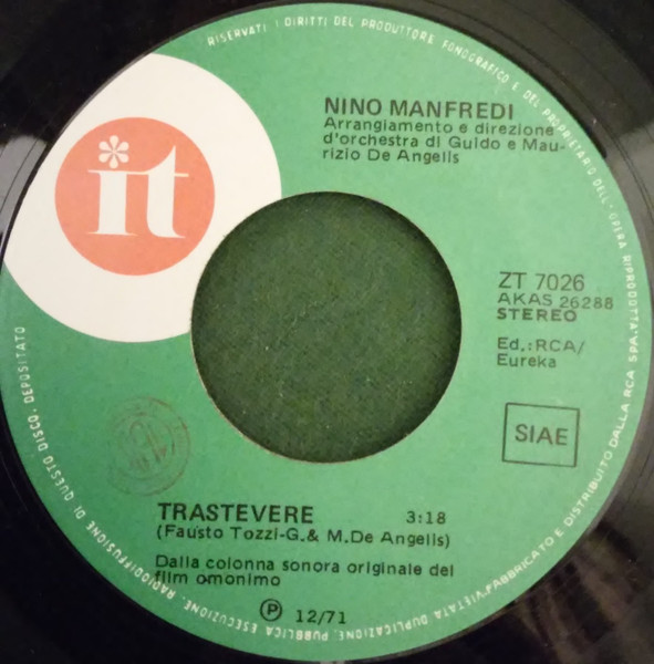 Nino Manfredi - Trastevere | It (ZT 7024) - 3