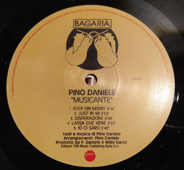 Pino Daniele - Musicante | Atlantic (none) - 2