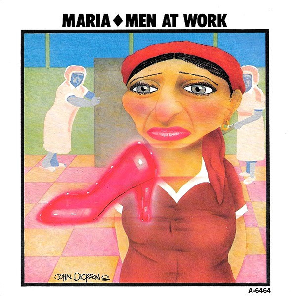 Men At Work - Maria | CBS (CBSA-6464)