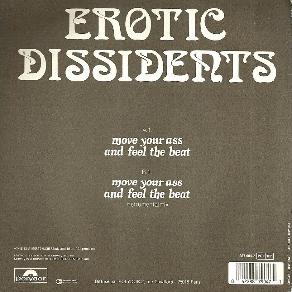 Erotic Dissidents - Move Your Ass And Feel The Beat | Polydor (897 904-7) - 2 Erotic Dissidents - Move Your Ass And Feel The Beat | Polydor (897 904-7) - 2