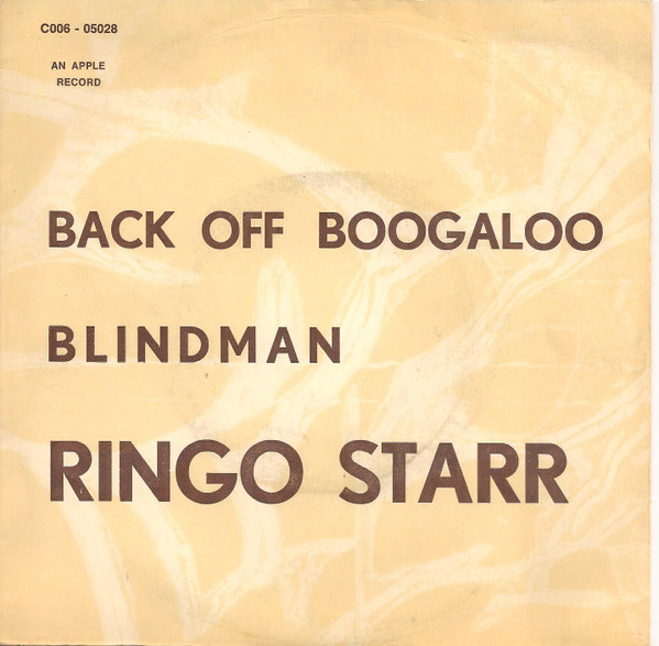 Ringo Starr - Back Off Boogaloo | Apple Records (C 006-05028)