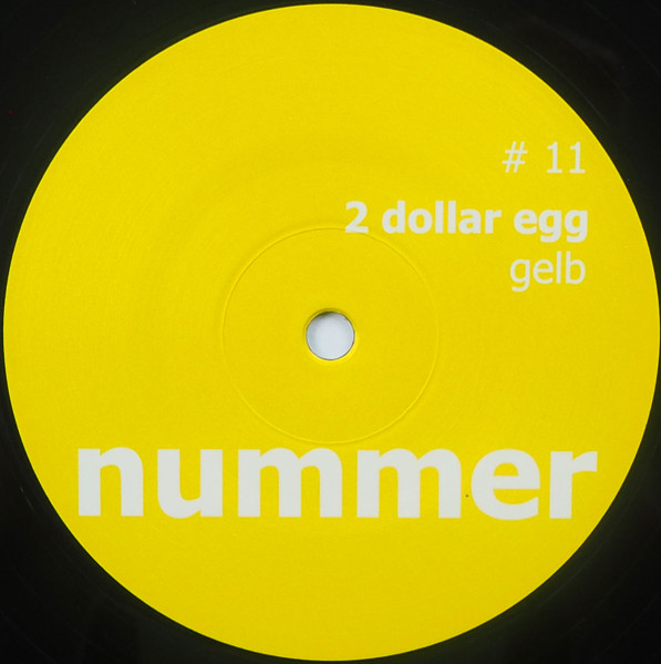 2 Dollar Egg - Gelb | Nummer-Schallplatten (# 11)