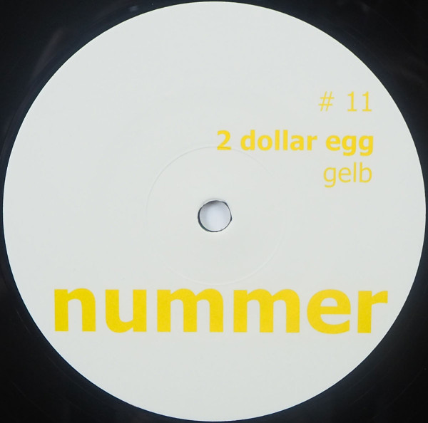 2 Dollar Egg - Gelb | Nummer-Schallplatten (# 11) - 2