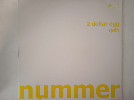 2 Dollar Egg - Gelb | Nummer-Schallplatten (# 11) - 3