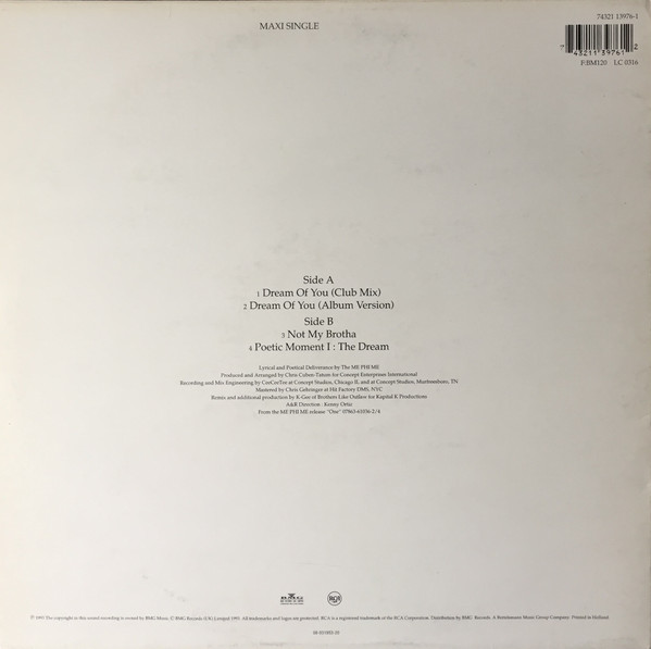 Me Phi Me - Dream Of You | RCA (74321 13976-1) - 2 Me Phi Me - Dream Of You | RCA (74321 13976-1) - 2