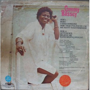 Commy Bassey - Let's Dance | Anodisc Records (ALPS 1062) - 2