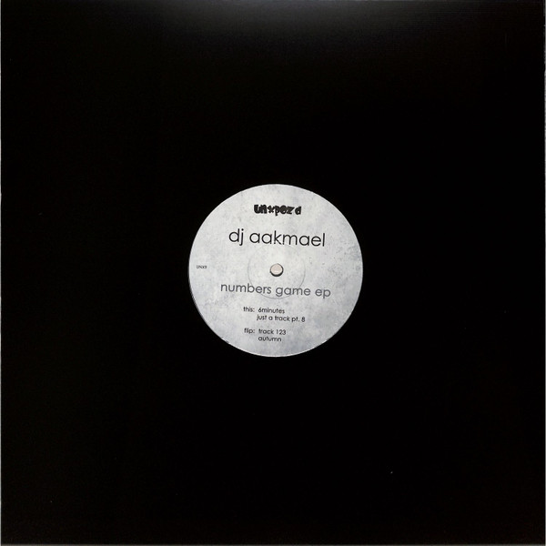 DJ Aakmael - Numbers Game EP | UnXpozd Entertainment (UNX9) - main