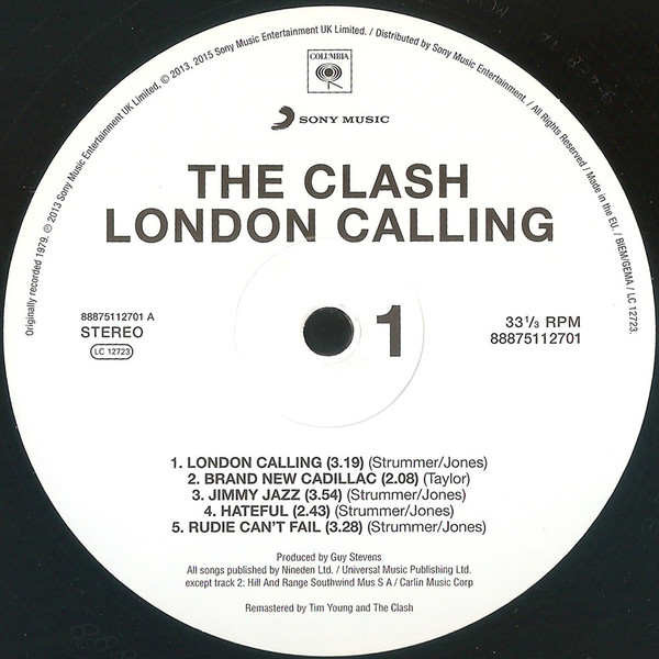 The Clash - London Calling | Columbia (88875112701) - 2