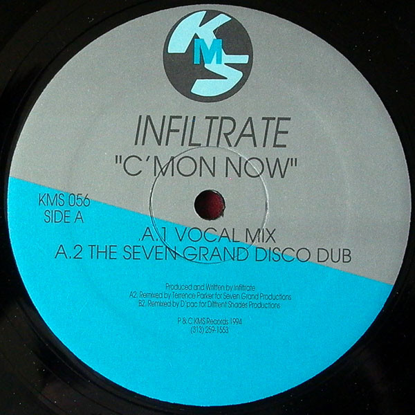 Infiltrate - C'mon Now | KMS (KMS 056) - main Infiltrate - C'mon Now | KMS (KMS 056) - main