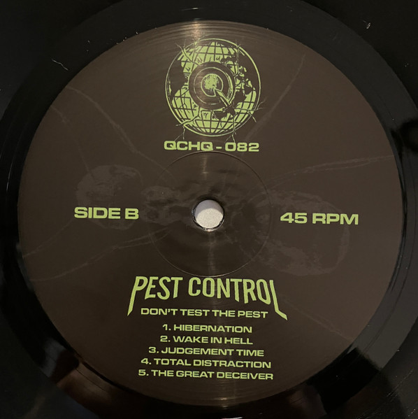 Pest Control - Don't Test The Pest [Vinyl] | Quality Control HQ (QCHQ-82) - 4