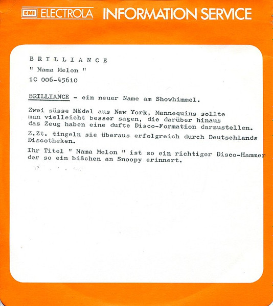 Brilliance - Mama Melon | Emily (1C 006-45 610) - 4