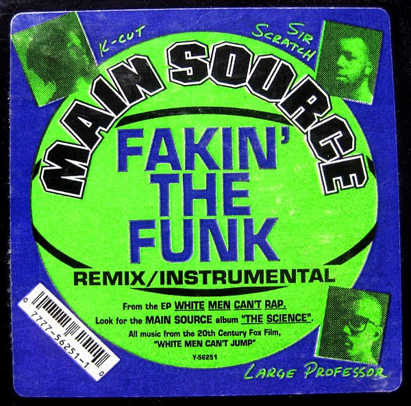 Main Source - Fakin' The Funk | Wild Pitch Records (Y-56251) - 4