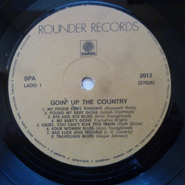 Various - Goin' Up The Country Recorded In Louisiana & Mississippi By David Evans | Rounder Records (2012) - 3