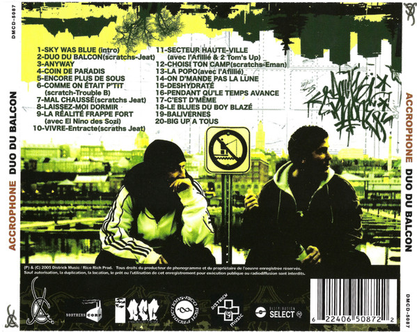 Accrophone - Duo Du Balcon | Districk Music (DMCD-5087) - 3