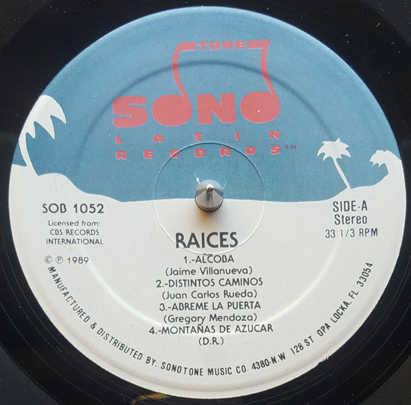 Grupo Raices - Raices | Sonotone Latin Records (SOB-1052) - 4