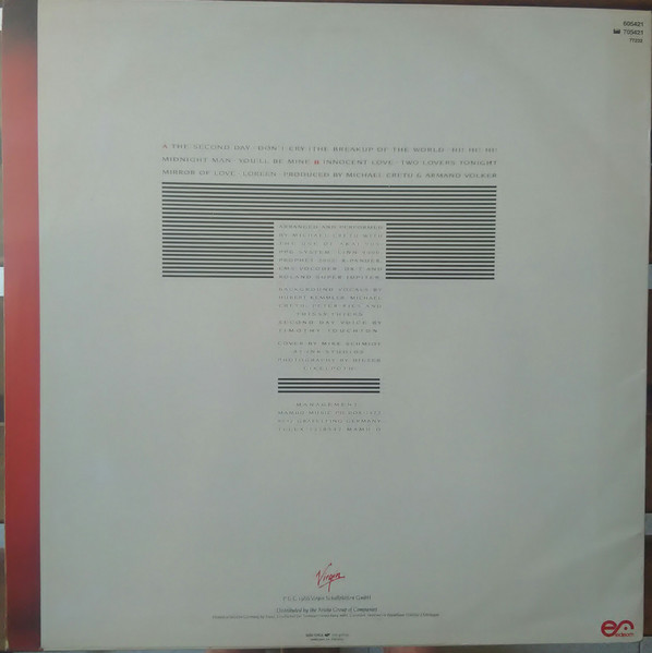 Sandra - Mirrors | Virgin (605421) - 2