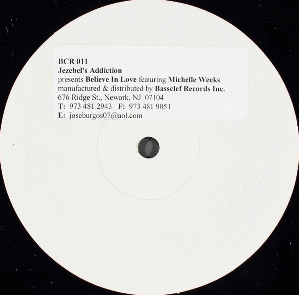 Jezebel's Addiction - Believe In Love | Bassclef Records (BCR 011)