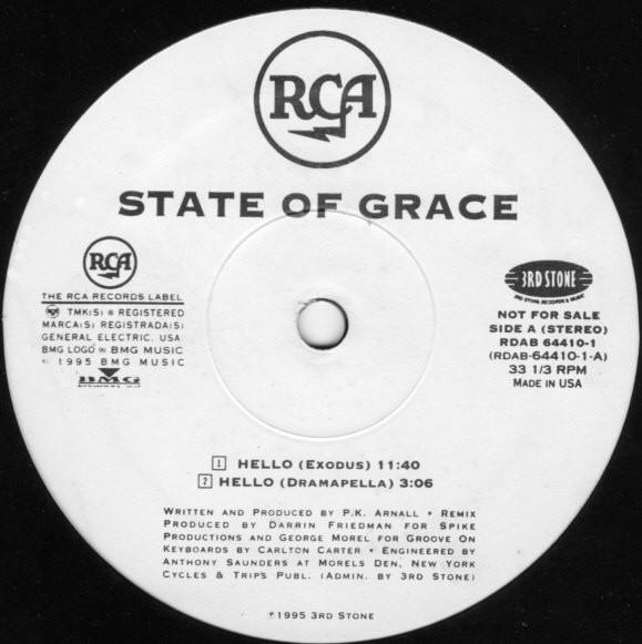 State Of Grace - Hello | RCA (RDAB-64410-1) - main State Of Grace - Hello | RCA (RDAB-64410-1) - main