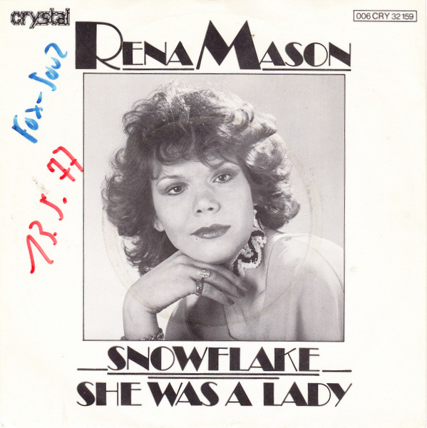 Rena Mason - Snowflake / She Was A Lady | Crystal (006 CRY 32 159) - 3