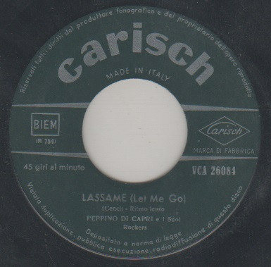 Peppino Di Capri E I Suoi Rockers - Mamalola / Lassame (Let Me Go) | Carisch (VCA 26084) - 4