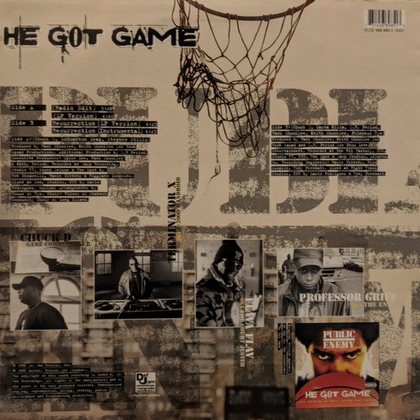 Public Enemy - He Got Game | Def Jam Recordings Music Group (568 985-1) - 2