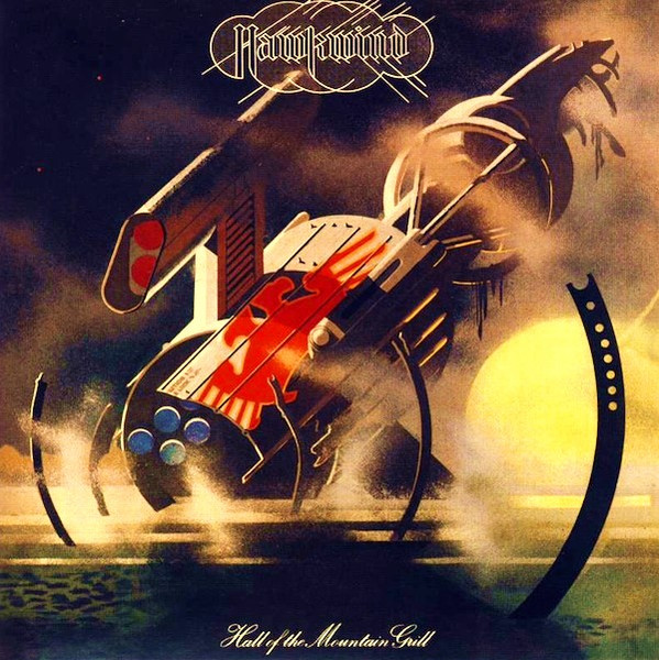 Hawkwind - Hall Of The Mountain Grill | United Artists Records (UAG 29672)