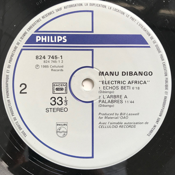 Manu Dibango - Electric Africa | Philips (824 745-1) - 4