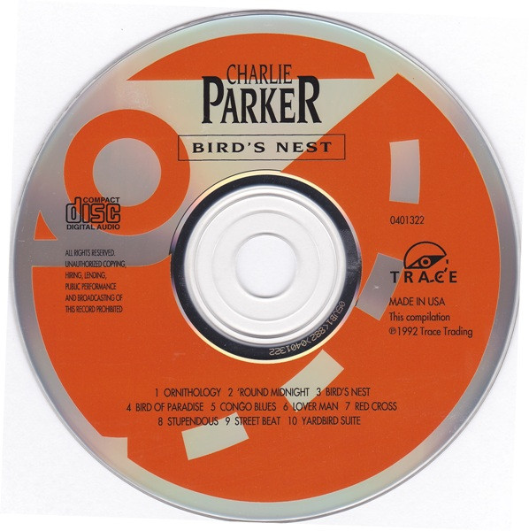 Charlie Parker - The World Of Charlie Parker / Bird's Nest [CD] | Trace (0401322) - 3