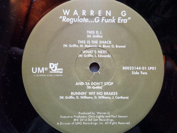 Warren G - Regulate... G Funk Era | Def Jam Recordings (B0022144-01) - 4 Warren G - Regulate... G Funk Era | Def Jam Recordings (B0022144-01) - 4