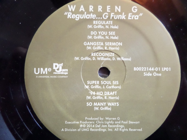Warren G - Regulate... G Funk Era | Def Jam Recordings (B0022144-01) - 3 Warren G - Regulate... G Funk Era | Def Jam Recordings (B0022144-01) - 3