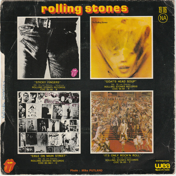 The Rolling Stones - Ain't Too Proud To Beg | Rolling Stones Records (RS 19 116) - 4